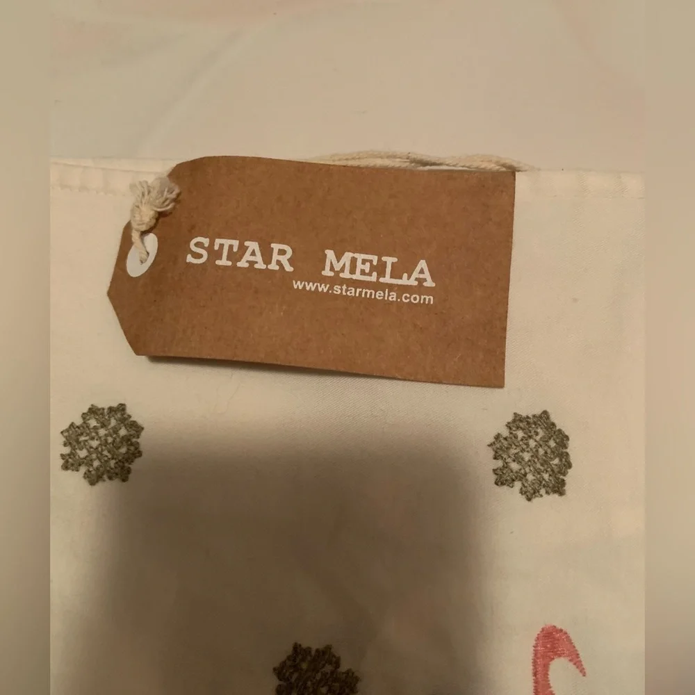 NWT Star Mela Asta Embroidered Skirt